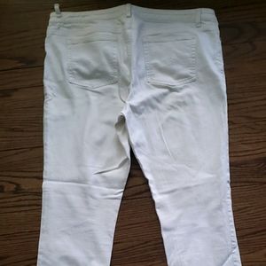 White jeans